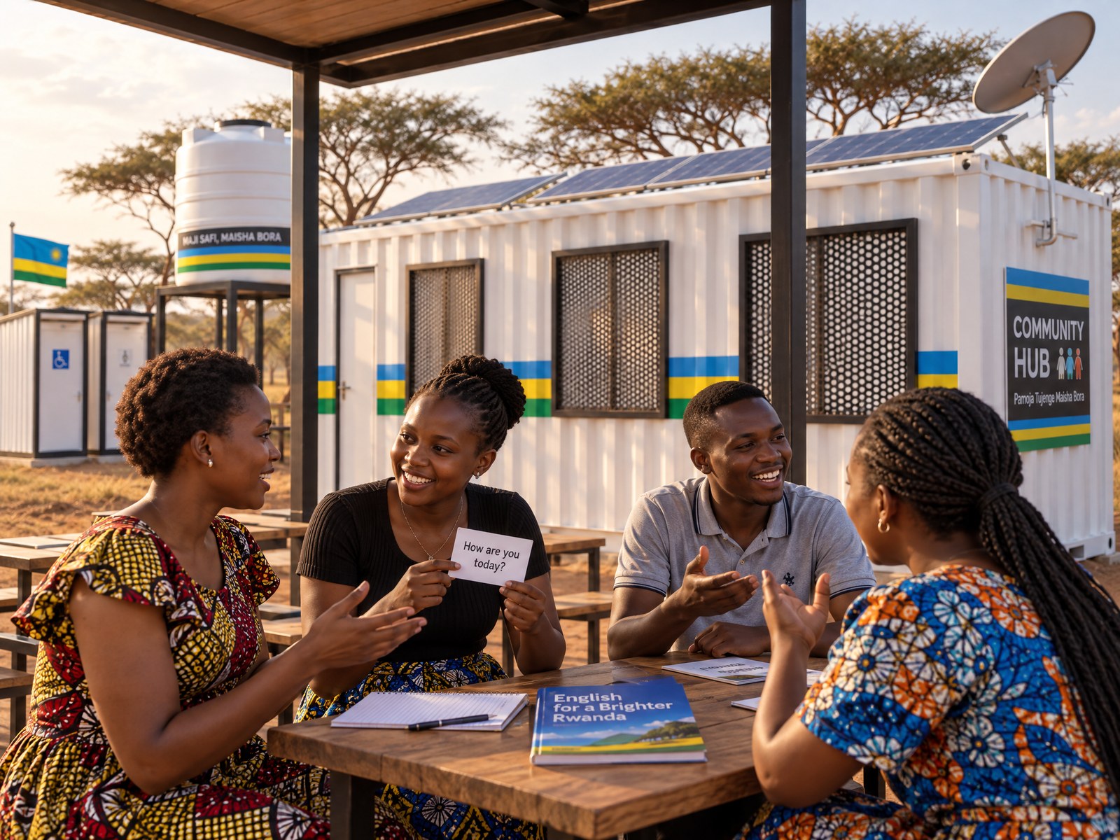 Communication training in Rwanda
