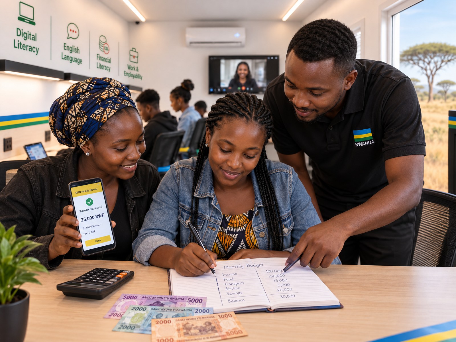 Financial Literacy training in Rwanda