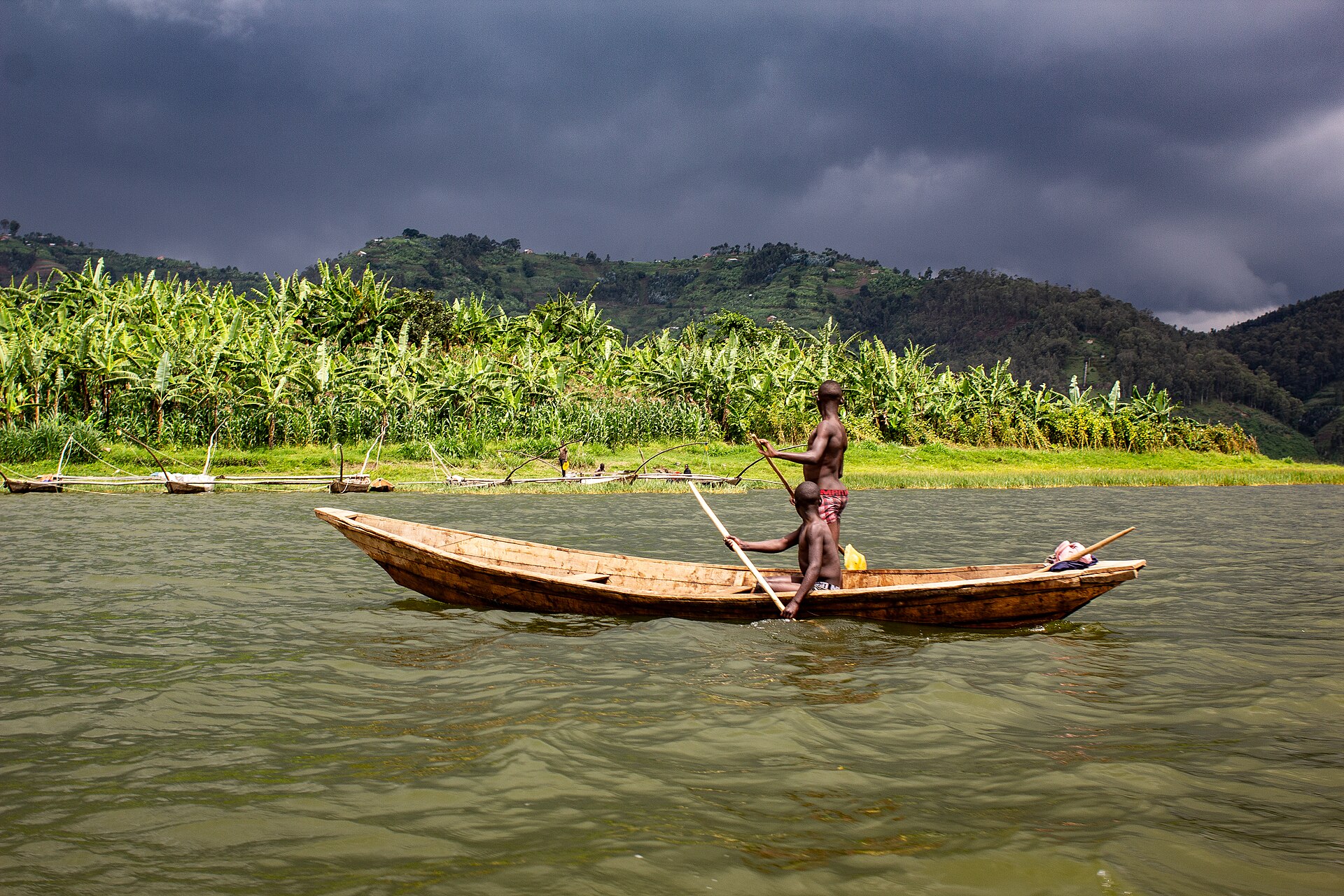 Twin Lakes Dugout Canoe in Burera